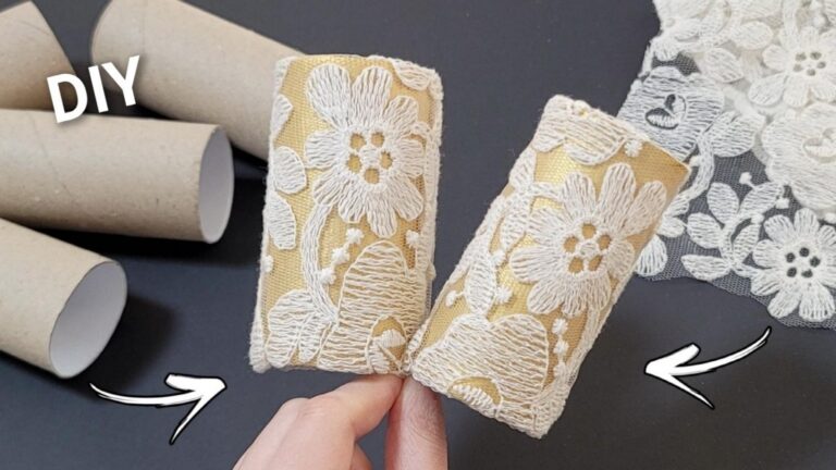 Dieser vergessene Trick verwandelt Klopapierrollen in praktische Deko-Organizer…