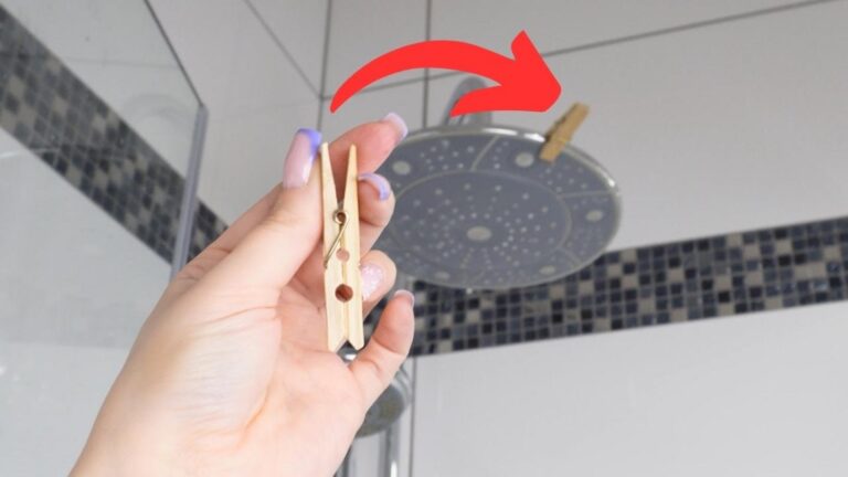 Dieser einfache Trick mit der Wäscheklammer revolutioniert dein Duscherlebnis…