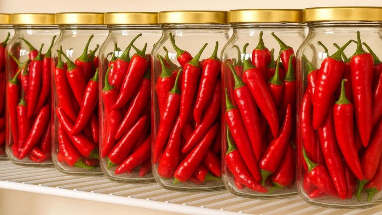 Dieser vergessene Trick erhält deine Chilis drei Jahre lang frisch und ohne Gefrierfach…
