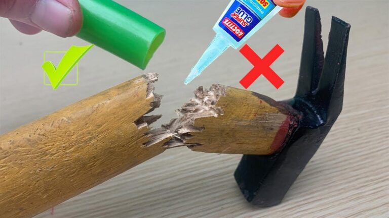 Dieser vergessene Trick zeigt, wie du aus PVC-Rohren ganz einfach einen neuen Hammer