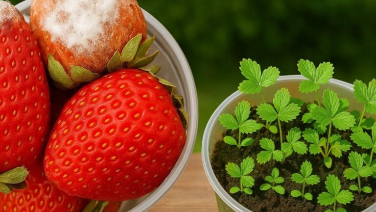 Mit dieser einfachen Technik wachsen deine Erdbeeren schneller und schmecken himmlisch