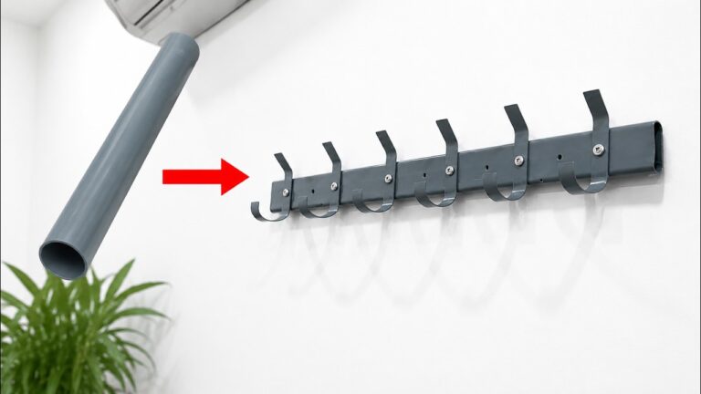 10 kreative DIY-Ideen für einen PVC-Rohr-Kleiderständer, die dein Zuhause aufwerten!