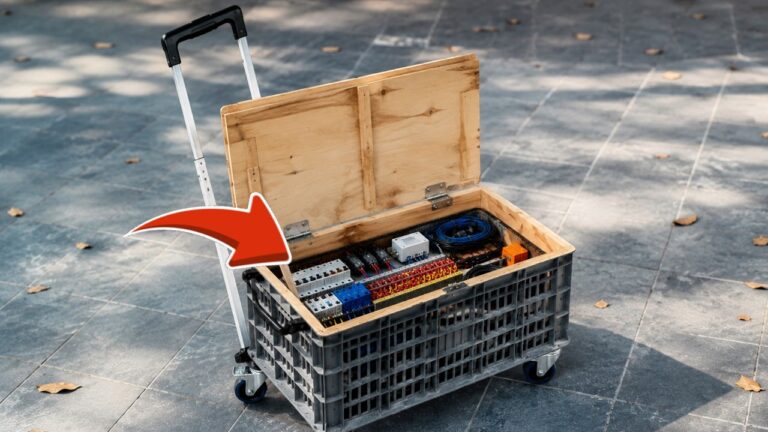 5 praktische Tipps für deinen DIY Werkzeugwagen im Elektro-Werkstatt!