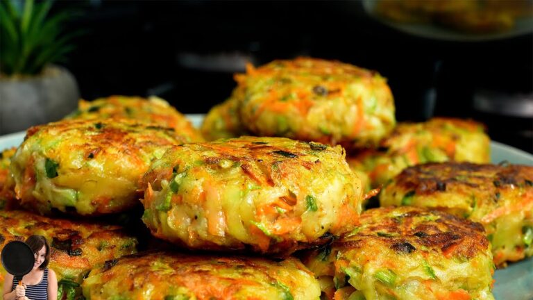 Vegane Gemüsekoteletts: 2 Zucchini und 1 Kartoffel für dein bestes Rezept!