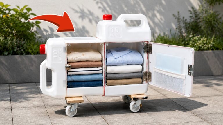 5 einfache Schritte: So verwandelst du eine Plastikdose in einen praktischen Reiseorganizer!