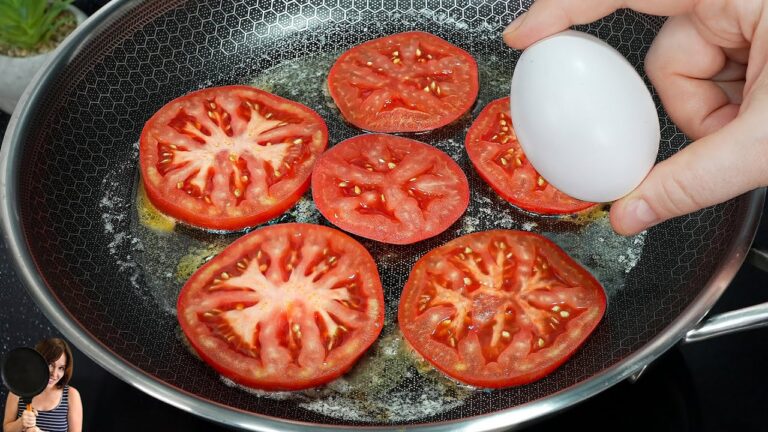 Schnelles Frühstück: 5-Minuten-Rezept mit Eiern und Tomaten für jeden Morgen!