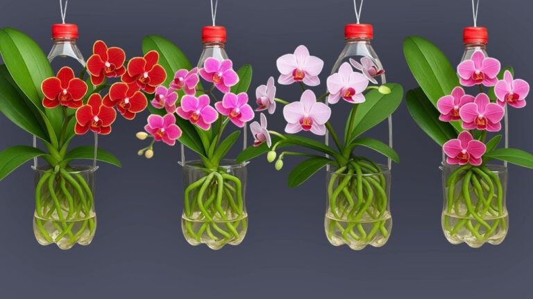 7 Tipps für die ganzjährige Orchideenpflege ohne Erde und Gießen!