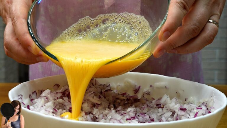 5 geniale Rezepte mit Eiern und Zwiebeln, die du sofort ausprobieren musst! 🍳🧅