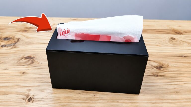 5 kreative PVC-Rohr-Ideen: So bastelst du deine eigene Tissue-Box!