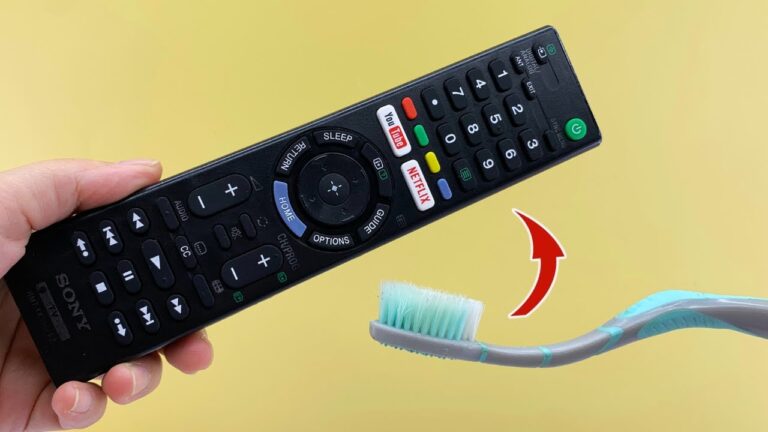 5 geniale Tipps, um alle Fernbedienungen im Handumdrehen mit einer Zahnbürste zu reinigen!