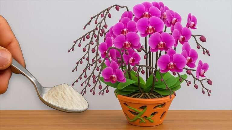 1 Löffel für hunderte Blüten: So bringst du jede Orchidee zum Blühen!