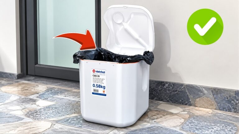 5 kreative Ideen: So verwandelst du eine Plastikbox in einen stylischen Mülleimer!