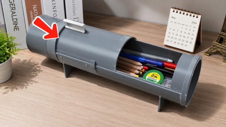 5 einfache Schritte: So verwandelst du PVC-Rohre in die perfekte Werkzeugbox