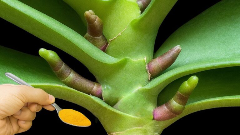 Mit 1 Esslöffel pro Woche blüht deine Orchidee das ganze Jahr über!