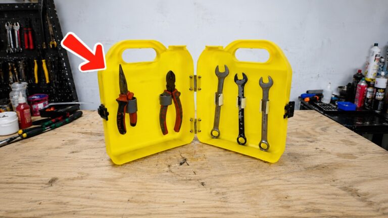 5 Schritte zur Aufbewahrung: So verwandelst du eine Plastikbox in einen Werkzeugorganizer!