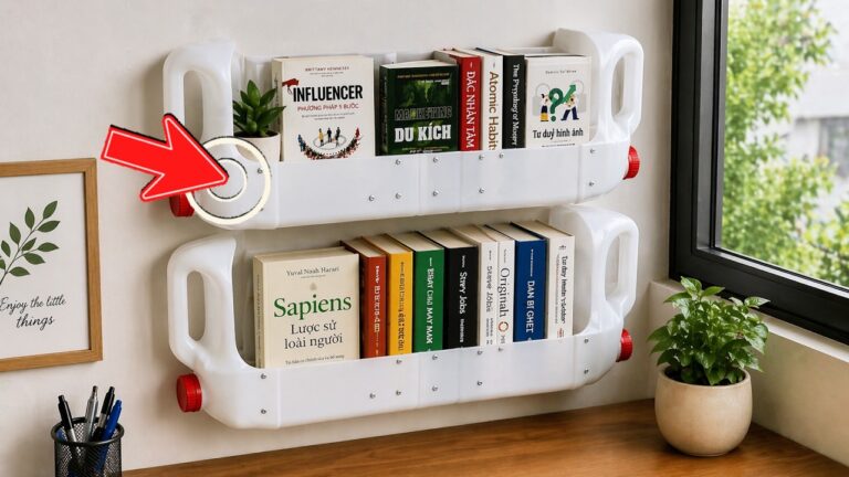 5 kreative Ideen: Recycle eine Plastikbox zum smarten Schreibtisch-Organizer!