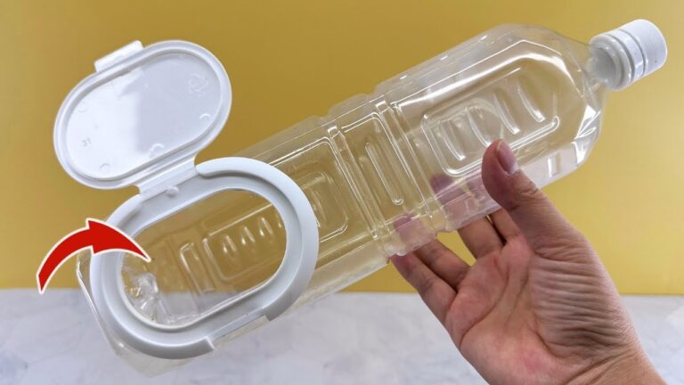 4 geniale Ideen für leere Plastikflaschen, die du ausprobieren musst!
