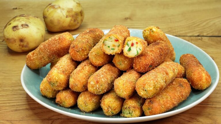 3 köstliche Kartoffelsticks aus nur 3 einfachen Zutaten—so schnell und lecker!