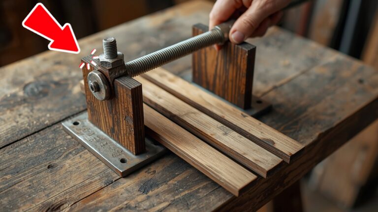 5 geniale DIY-Ideen für eine Holz-Zwinge aus Schrottmetall