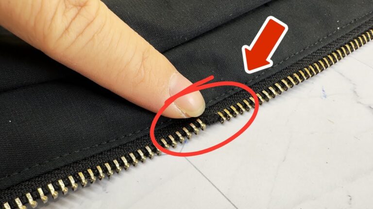 5 einfache Schritte zur Reparatur eines kaputten Reißverschlusses – So gelingt’s!