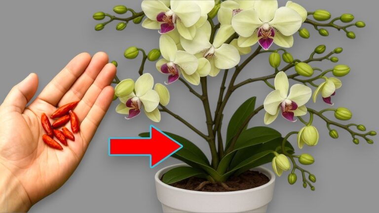 100 Wurzeln unter der Orchidee: So blüht sie das ganze Jahr!