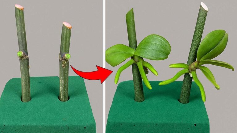 6 Tipps für eine schnelle Orchideenvermehrung mit Floral Foam!