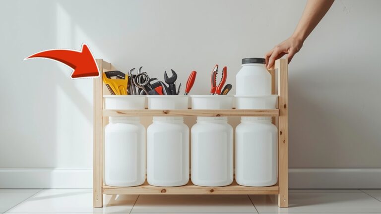 5 kreative Ideen zur Umwandlung einer alten Plastikdose in einen praktischen Werkzeugorganizer