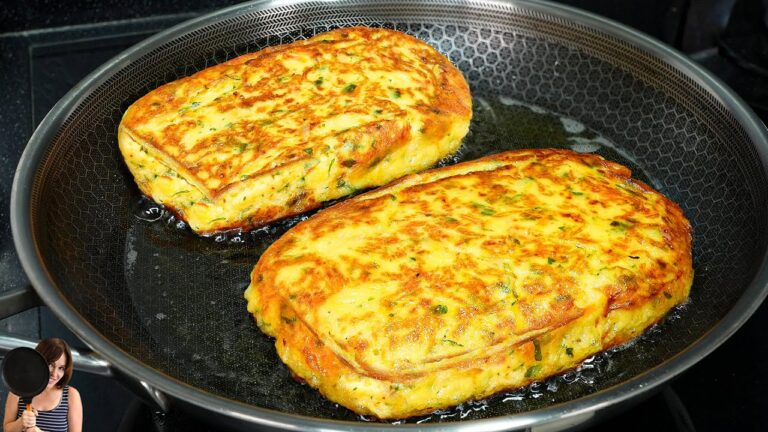 Dieses einfache Rezept mit 2 Eiern und Kartoffeln begeistert die ganze Familie!