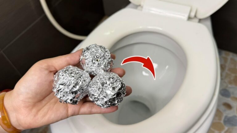 10 überraschende Effekte von Alufolie im Klo, die du nicht glauben wirst!