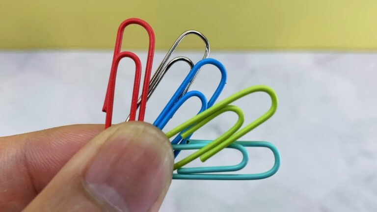 10 geniale Tricks mit Büroklammern, die du unbedingt ausprobieren musst!