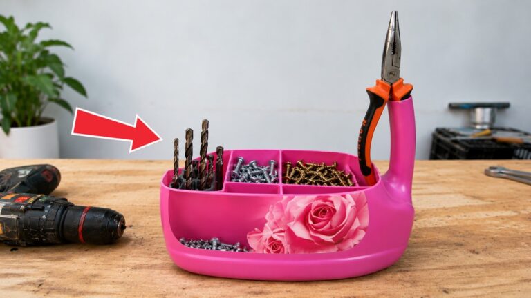 10 geniale Ideen für eine platzsparende Aufbewahrungsbox für Bohrer und Schrauben!