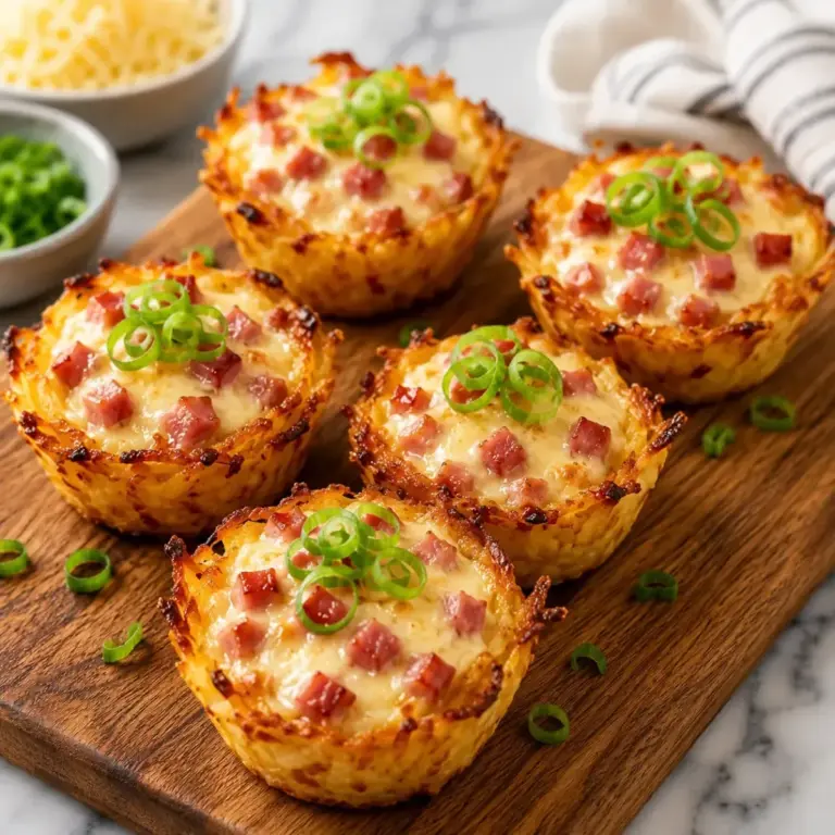Kartoffelgratin mit Speck und Käse – Knusprig und lecker!