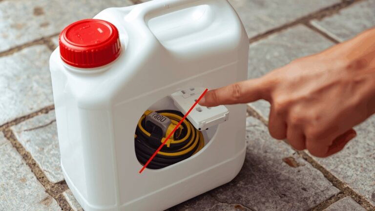 5 kreative Ideen: Alte Plastikkanister als praktischer Kabelorganizer nutzen!