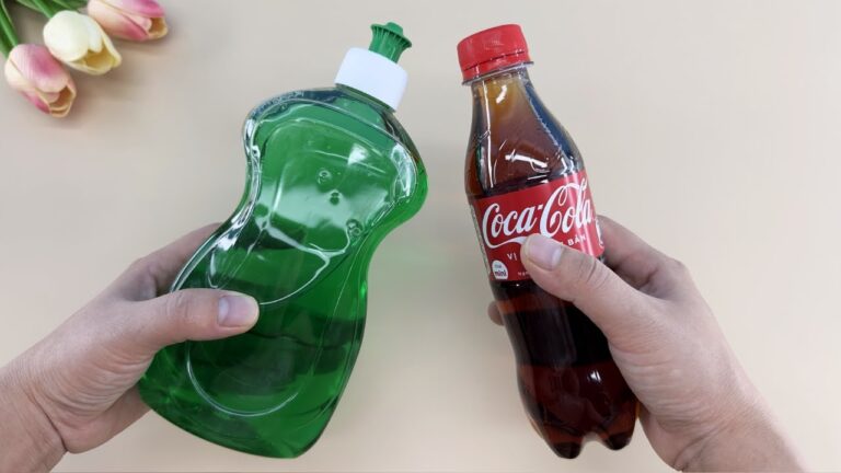 Coca Cola und Waschmittel: 5 erstaunliche Ergebnisse, die du ausprobieren musst!
