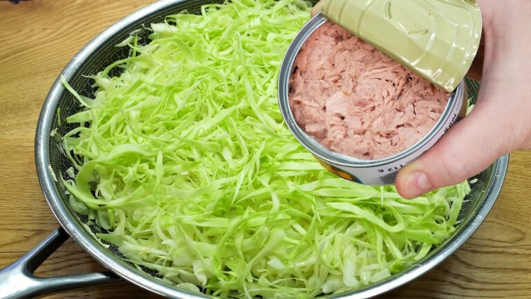 4 unwiderstehliche Kohlrezepte mit Thunfisch und Kartoffeln für jeden Tag