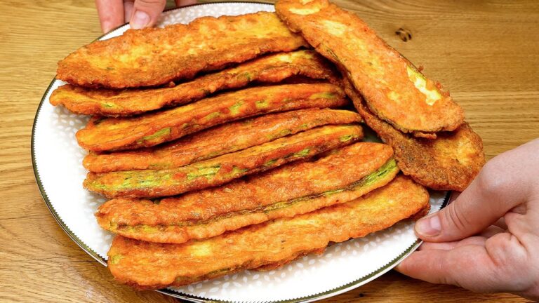 Zucchini in 10 Minuten: So lecker wie Fleisch – Probiere dieses einfache Rezept!