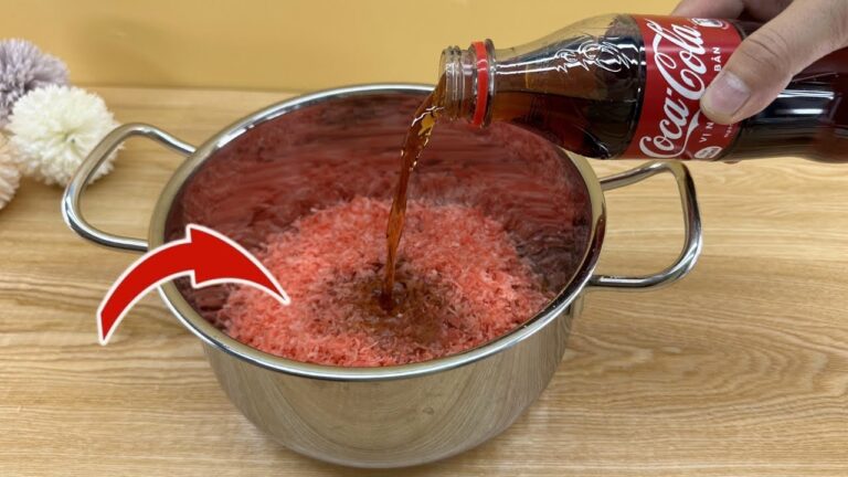 5 geniale Tipps: Mit COCA COLA und Seife überraschende Ergebnisse erzielen!