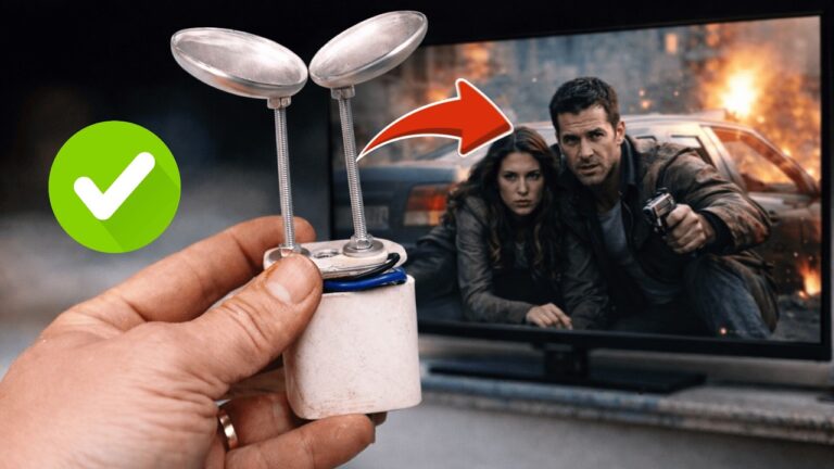 5 geniale Tricks: So empfängst du TV-Signale mit alten Aluminiumdosen!