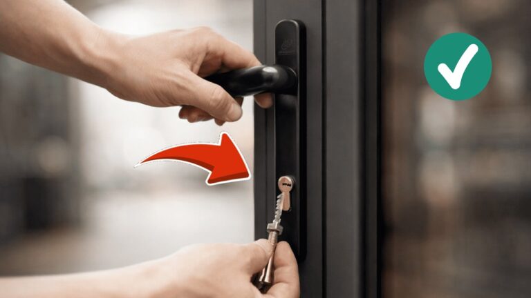 Fixiere dein feststeckendes Türschloss in nur 1 Minute mit diesem einfachen Do-it-yourself-Trick!