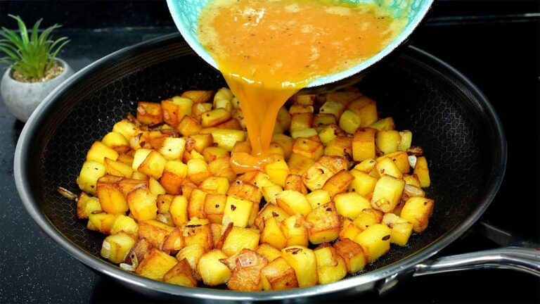 2 Kartoffeln und 3 Eier: Entdecke das einfache Rezept, das alle lieben!