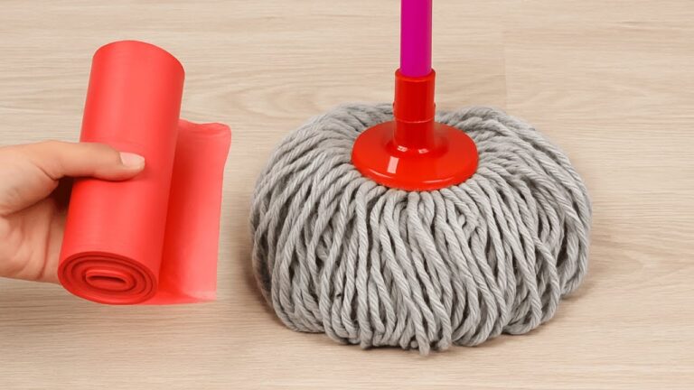 Der Müllsack-Trick: 5 Schritte zu strahlend sauberen Böden!