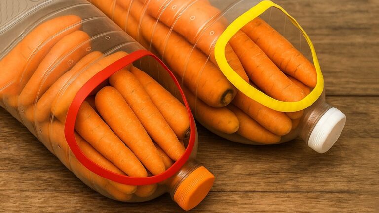 Karotten bleiben 30 Tage frisch – so gelingt der Trick ganz einfach!