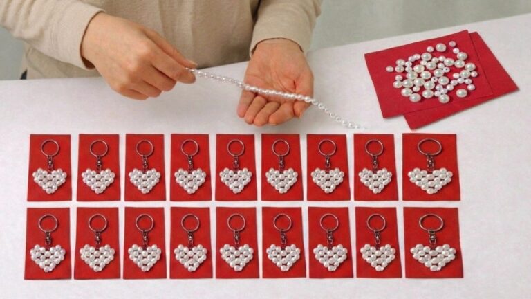 50 bezaubernde Herz-Schlüsselanhänger als perfekte Geschenkidee zum Valentinstag!