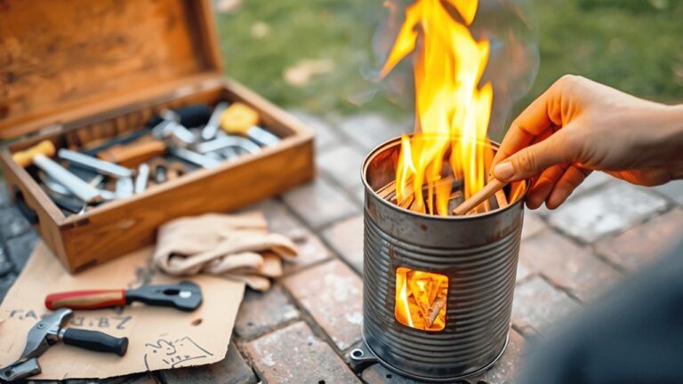 5 kreative Ideen: Alte Metalldosen in einen mächtigen Kochenofen umwandeln!