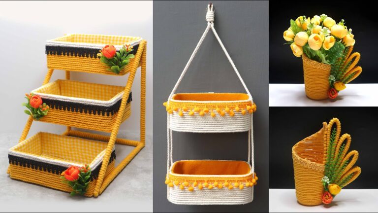3 geniale Upcycling Ideen für nützliche Haushaltsgegenstände aus IIhr alten Sachen
