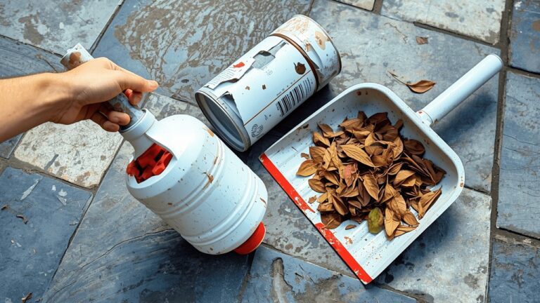 5 Minuten für einen praktischen Kehrschaufel und Obstpicker aus Plastikdosen!