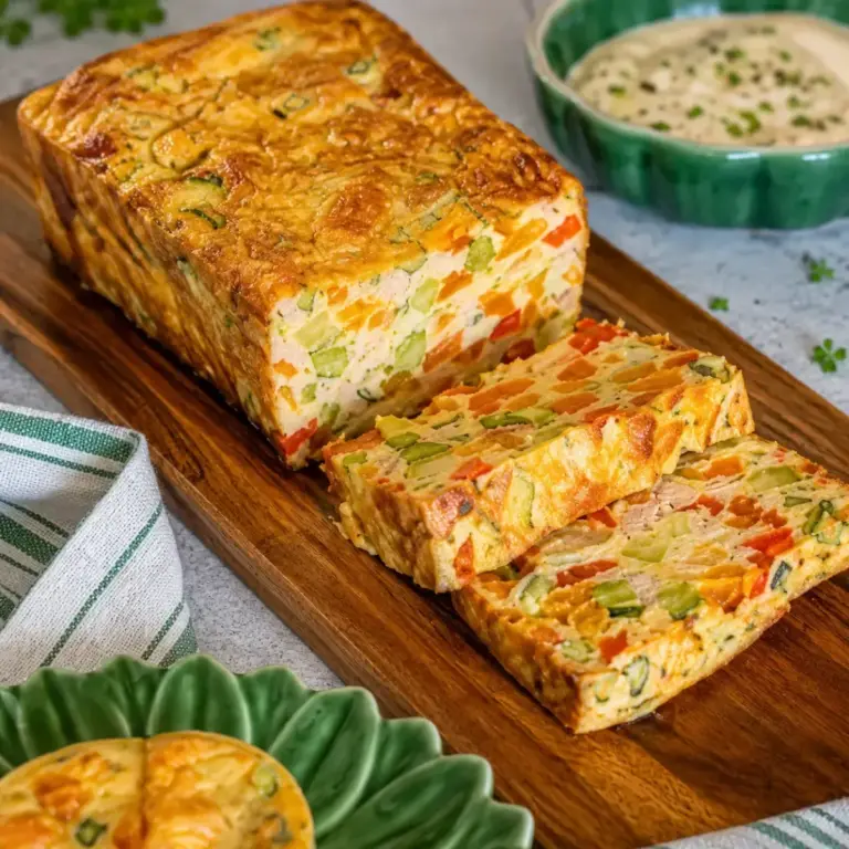 Einfaches, leichtes und schmackhaftes Rezept für Thunfisch-Zucchini-Terrine