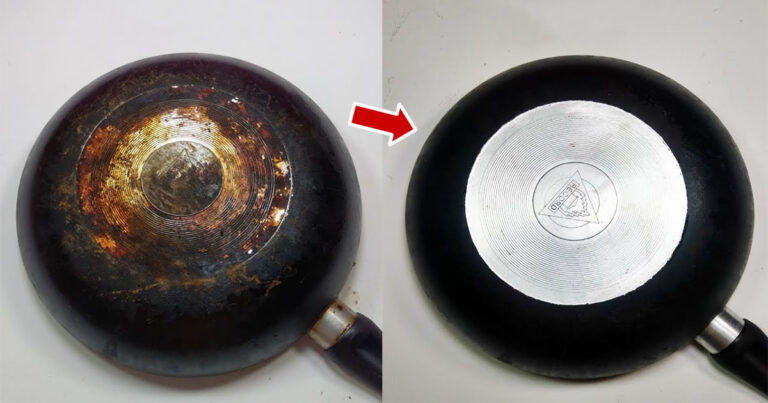 4 wirksame Tricks, um angebrannte Pfannen zu retten und sie in wenigen Minuten wie neu zu machen