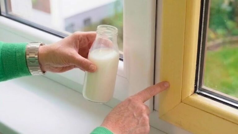 Wie reinigt man gelbe Fensterrahmen? Dieser Trick wirkt sofort!