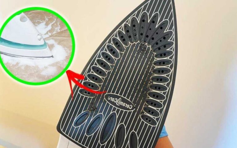 Bügeleisen reinigen: So entfernst du klebrige Rückstände mit einem natürlichen Trick!